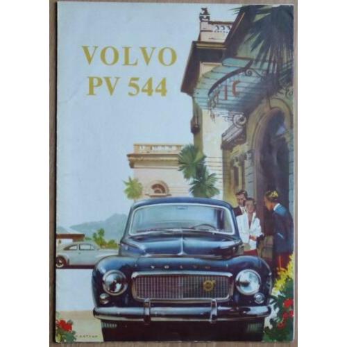 Volvo PV 544 1959 brochure Katterug