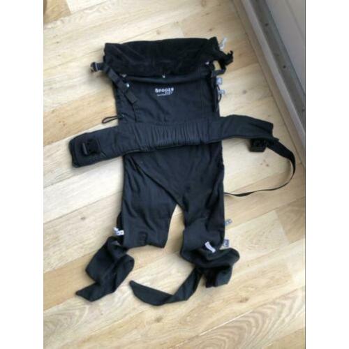 Snoozebaby Kiss & Carry draagzak black