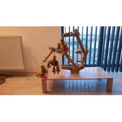 Javoboom op tafel