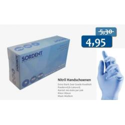 POEDERVRIJ Nitrile nitriel nitril handschoenen S, M, L, XL