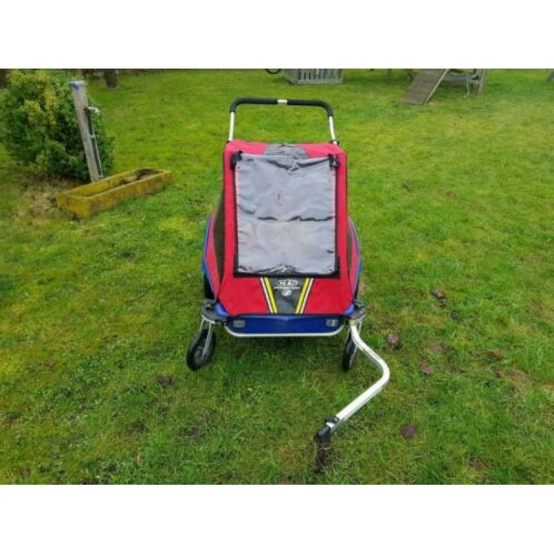 Chariot cts 2pers fietskar met babyschaal