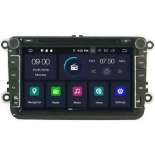 android 9 navigatie vw golf 5 dvd carkit 8 inch usb dab+