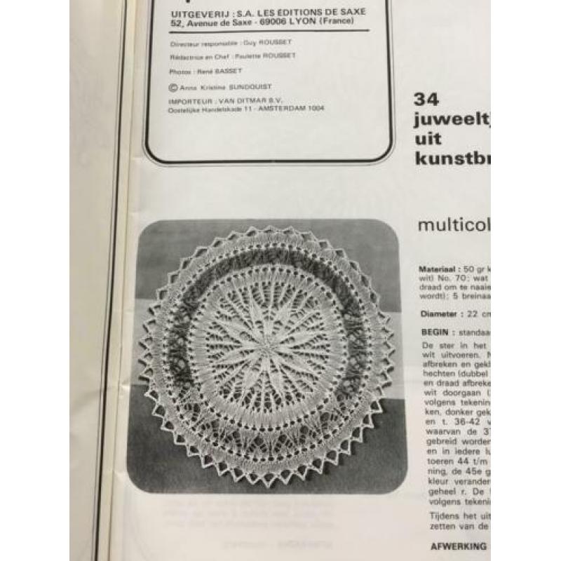 Kunstbreien. Jaren zeventig. Breien.