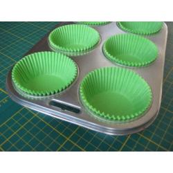 Muffin bakvorm voor 6 muffins