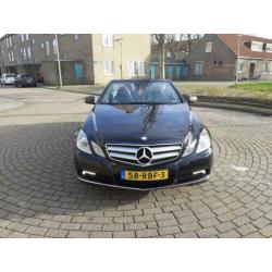 Mercedes E-Klasse 1.8 E200 CGI Cabriolet AUT 2010 Zwart