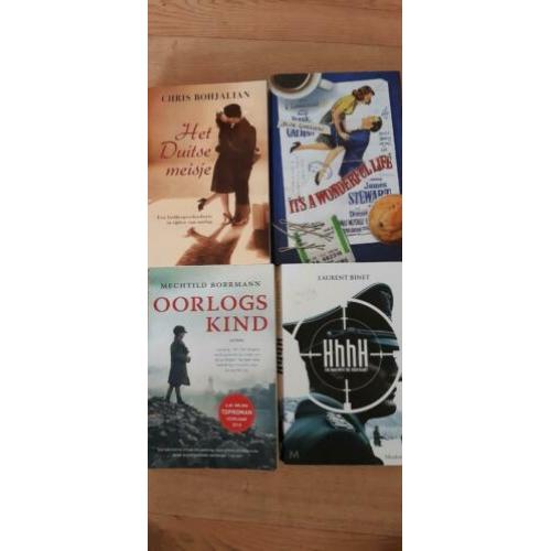 Romans 4 titels. Zie beschrijving. Prijs 2 euro per stuk