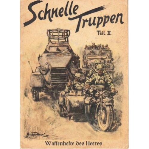 Duitse 'Schnelle Truppen Teil II' Boek