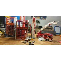 playmobil brandweer set