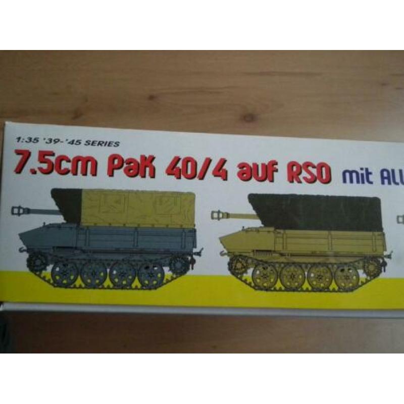 Dragon 6679, SMART KIT, 7,5 cm PaK 40/4 auf RSO, 1/35
