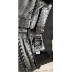 Leren motorbroek zgan
