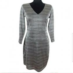 Supertrash jurk zilverkleurig