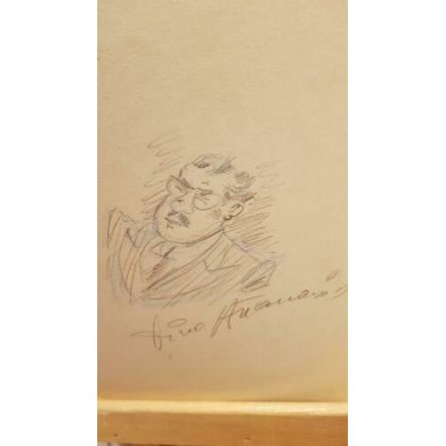 Originele tekening Dino Attanasio in de Macaroni's