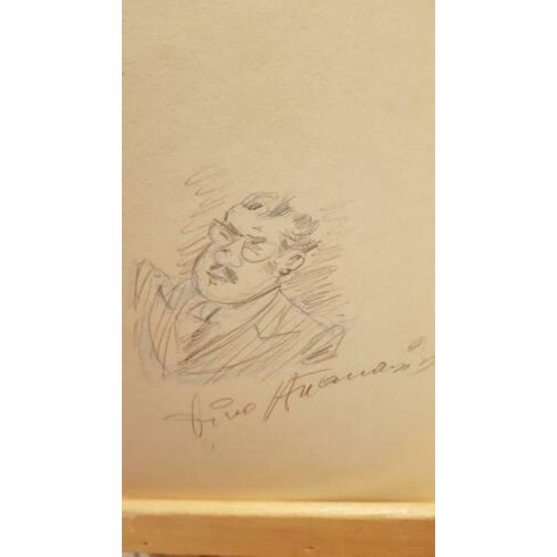 Originele tekening Dino Attanasio in de Macaroni's