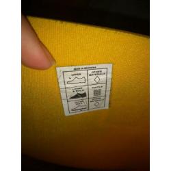 Yellow Hunter boots, size 39