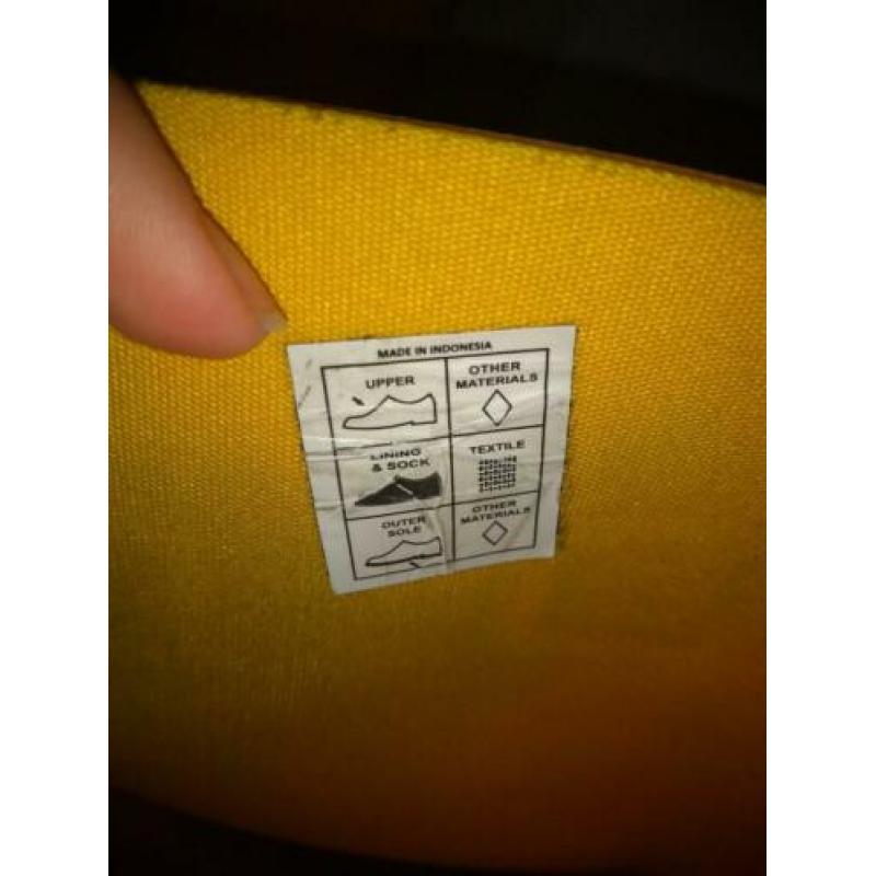 Yellow Hunter boots, size 39