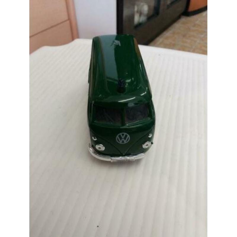 Model auto. Volkswagen busje. Microbus (1962) Welly.