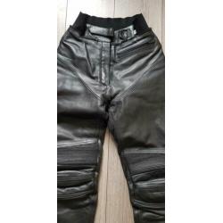 Leren motorbroek zgan