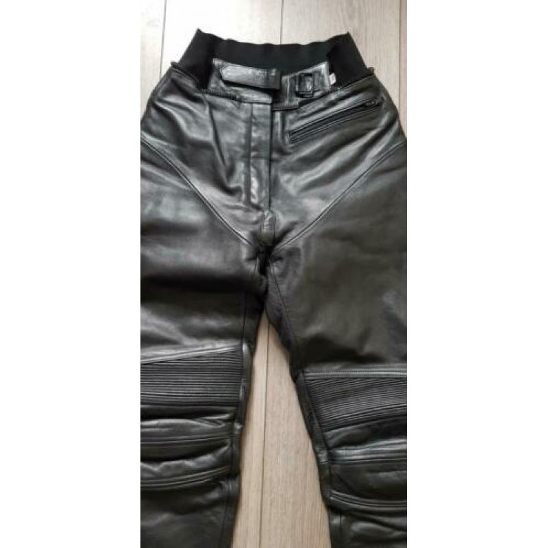 Leren motorbroek zgan