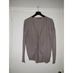 Beige Mexx vest maat L, als nieuw