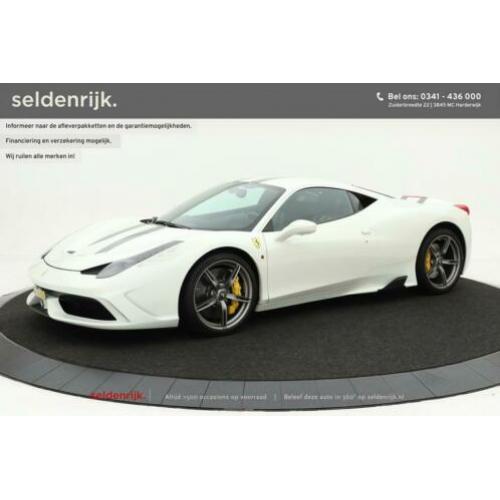 Ferrari 458 Speciale | Lift | Navigatie | Climate controle|