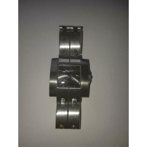 Pequignet heren vierkant Quartz horloge