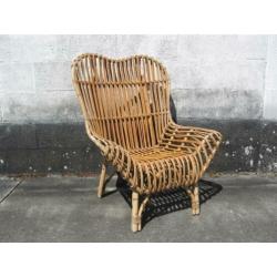 Fauteuil '60s ( rotan ) Retro/Vintage/Design