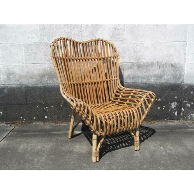 Fauteuil '60s ( rotan ) Retro/Vintage/Design