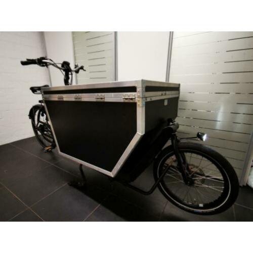 urban arrow cargo bakfiets met Bosch motor en flightcase