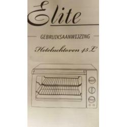 Elite/CaterTech - Heteluchtoven - RVS - Convectieoven