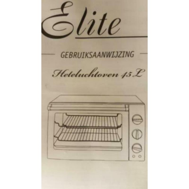 Elite/CaterTech - Heteluchtoven - RVS - Convectieoven