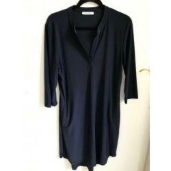 Angelle Milan stretch sportieve jurk blauw L *N.I.E.U.W.*
