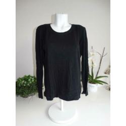 Heren Shirt Zwart Maat L