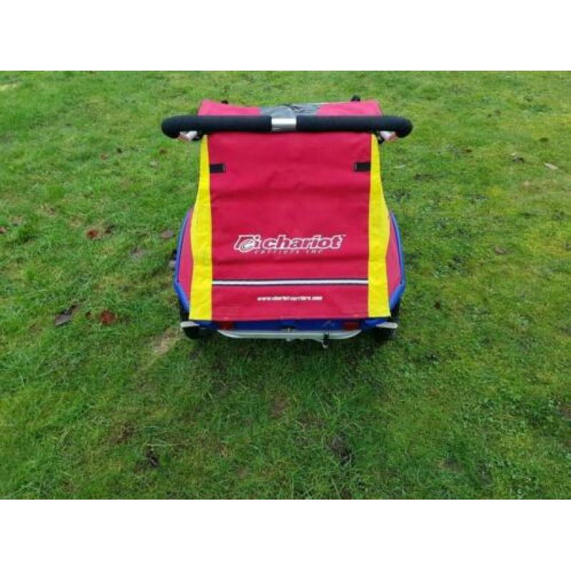 Chariot cts 2pers fietskar met babyschaal