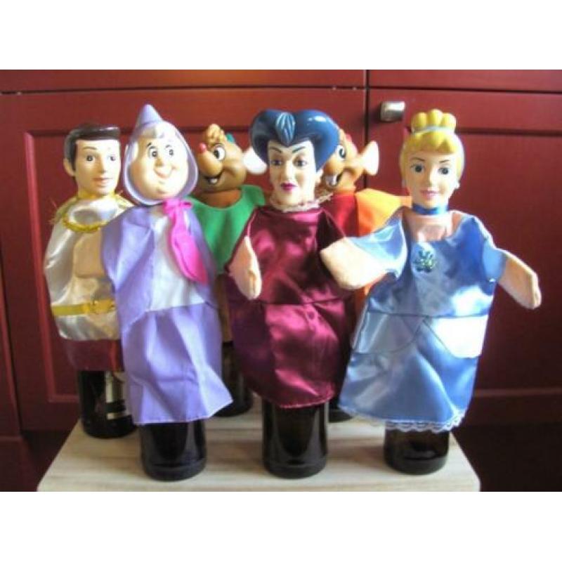 Handpoppen van Disney's Assepoester / Cinderella