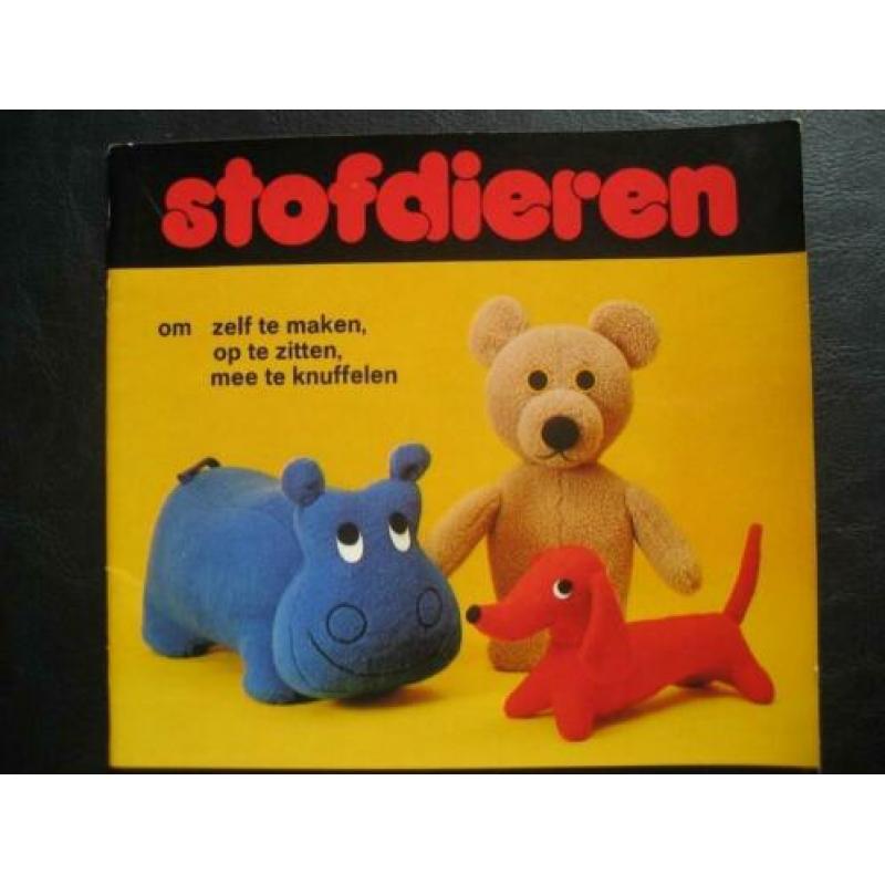 Stofdieren. Het zelf maken van dieren van stof