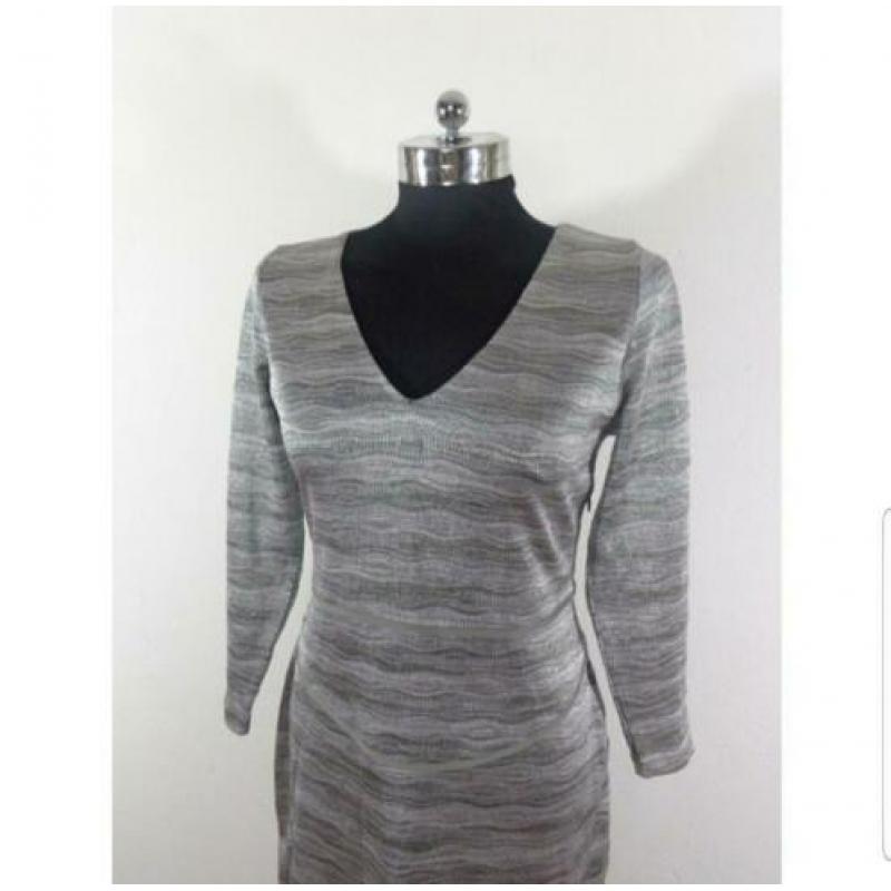 Supertrash jurk zilverkleurig