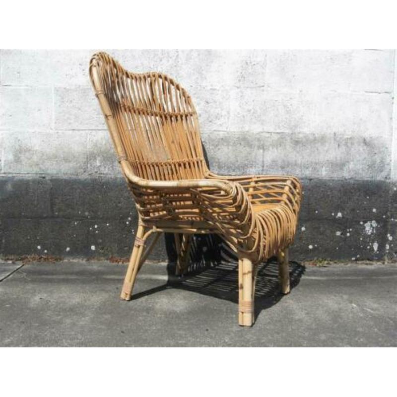 Fauteuil '60s ( rotan ) Retro/Vintage/Design
