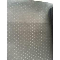 Satijn damast tafellaken 160x280 / 8servetten/8servetringen
