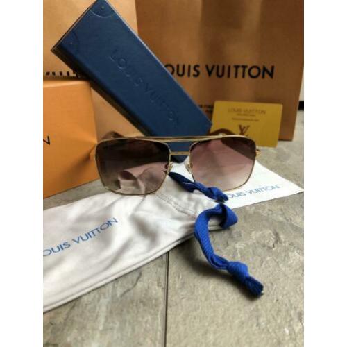 NIEUW Louis Vuitton Attitude zonnebril goud heren dames DITA