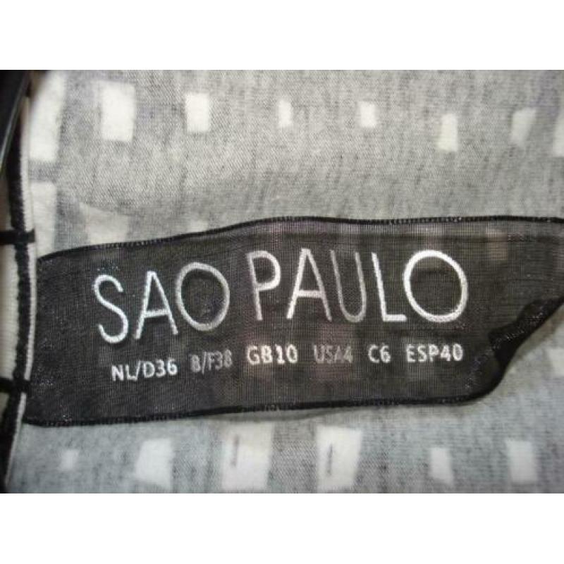 Zwart/witte tuniek mt 36 van Sao Paulo aangeboden