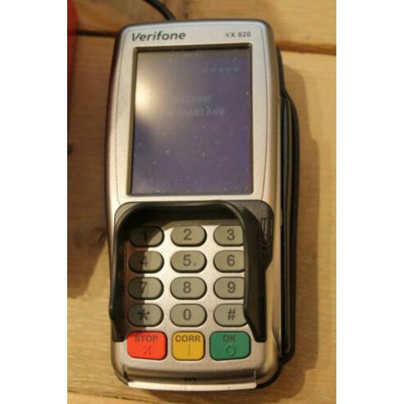 Verifone VX570 en VX820 draadloze pin terminal in nieuwstaat