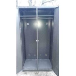 kledingkast / 2 deurs lockerkast / gebruikt 100 x 50 x 200 h