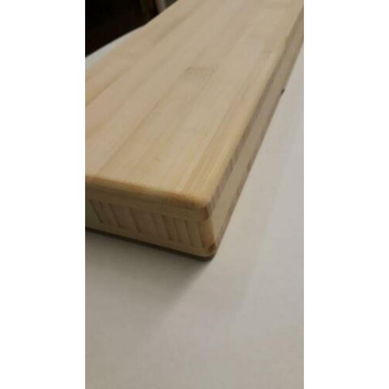 Werkblad barblad tafel keukendeurtje van o.a. bamboe op maat