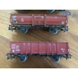 Marklin hoge bak wagons (ook voor Roco/Piko/Fleishmann/Lima/