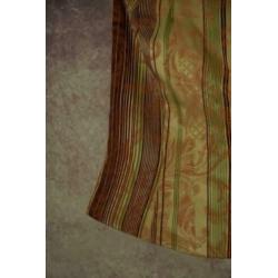 T_009) Vintage chique baroquestijl gestreepte bustier/korset