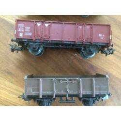 Marklin hoge bak wagons (ook voor Roco/Piko/Fleishmann/Lima/