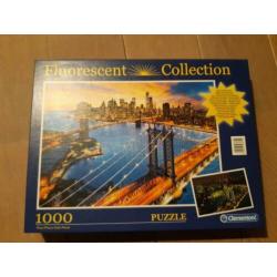 3x legpuzzel, Clementoni, Fluorescent Collection
