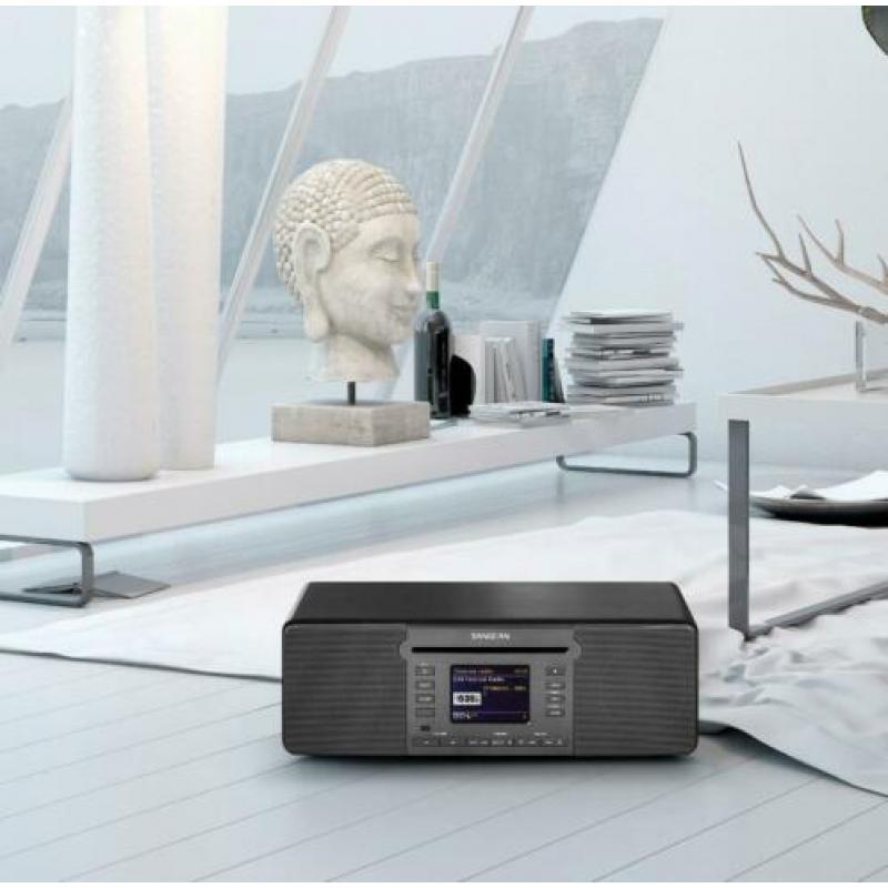 SANGEAN Revery R6 Internet DAB+ Radio +CD NU 60% KORTING !!
