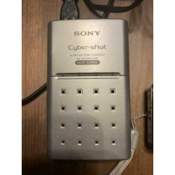 Sony cijfer-shot foto toestel en batterij oplader
