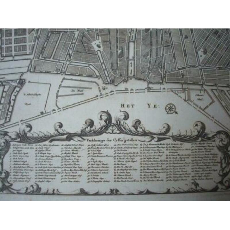 Plattegrond amsterdam 1726